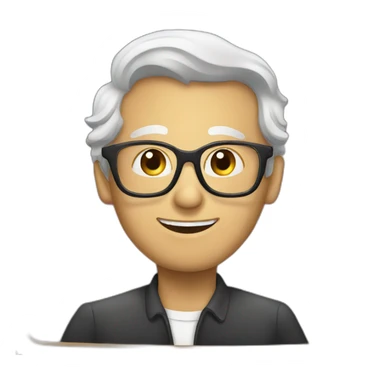 Politics compass app logo sticker