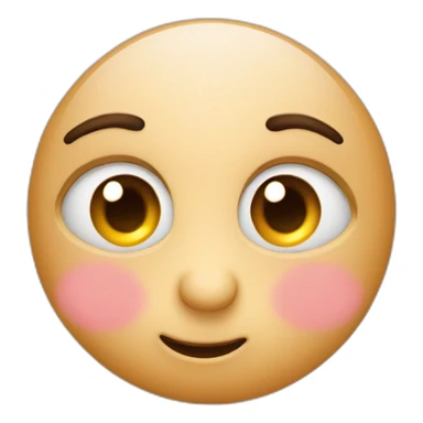 Emojie coeur dans les yeux sticker