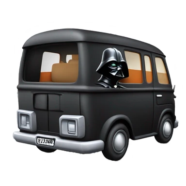 Real 3d Darth Vader’s and Scooby Doo’s mystery van sticker