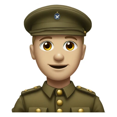 disabled ww1 soldie with amputation sticker