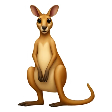 The kangaroo sits on the letter F and also should be red dot sticker