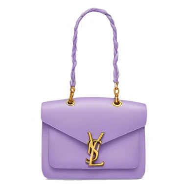 Lilac YSL bag sticker