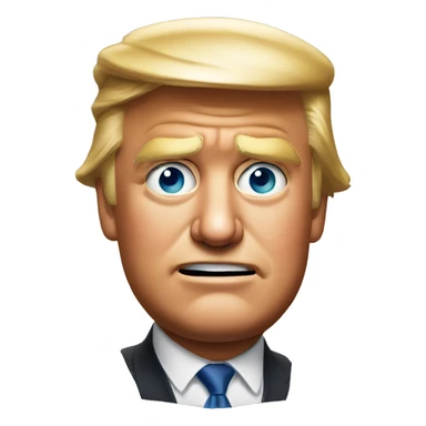 Donald trump Squinting sticker