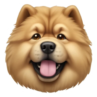 chow chow dog sticker