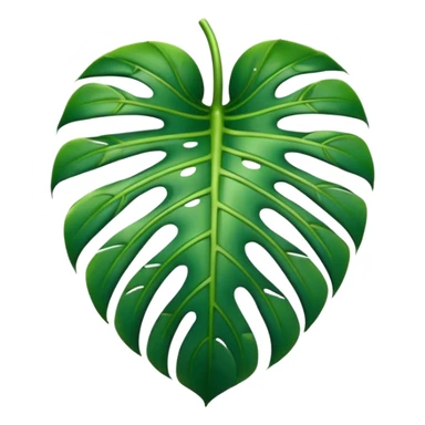 Monstera blatt sticker