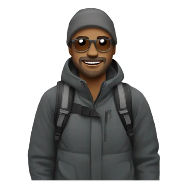 Tourist at Iceland sticker