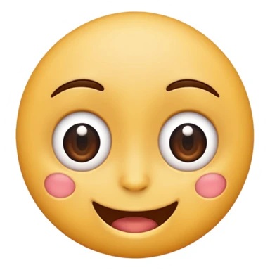 Make a imogi that shows that it really like something, but there are no hearts or stars in it's eyes. sticker