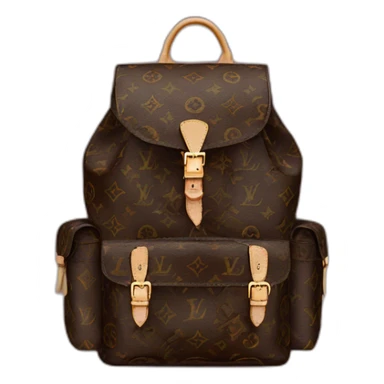 monogram lv backpack sticker