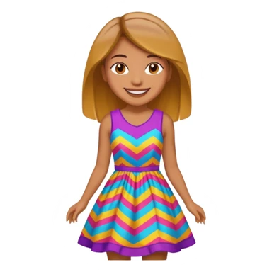 just carnival costume,colorfull dress sticker