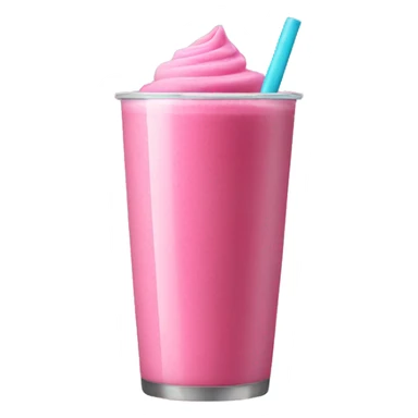 pink smoothie sticker