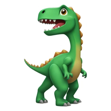 dinosaur with a sumbero sticker