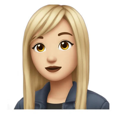 Hannah uwu egirl sticker