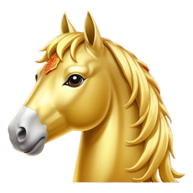 Chinese new year 马，加新年字眼 2026 新年快乐 sticker