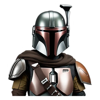 Mandalorian Din Djarin sticker