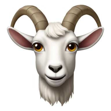 Kanye West as a goat sticker