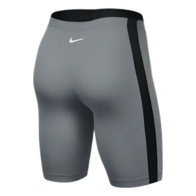 Black nike pro short sticker