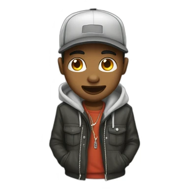 Rappeur Gazo sticker