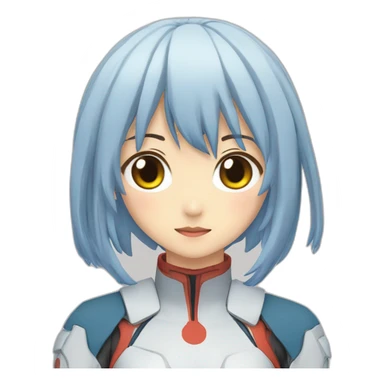 ayanami rei asuka sticker