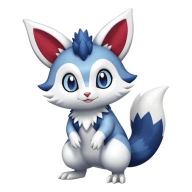 Shiny Furret-Meowstic-Zangoose-Hybrid (Full body) sticker