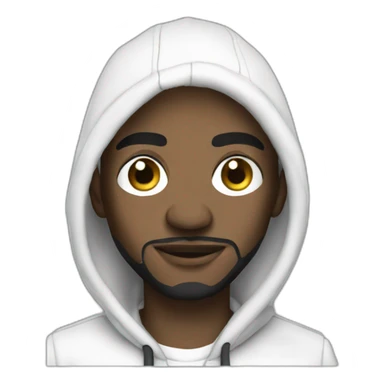 Hamza French rapper sticker