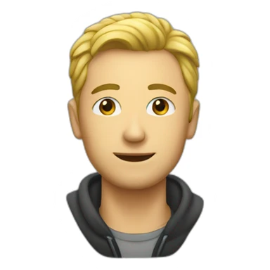 Men car image sticker