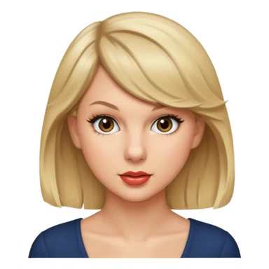 Taylor Swift that looks super reel sticker