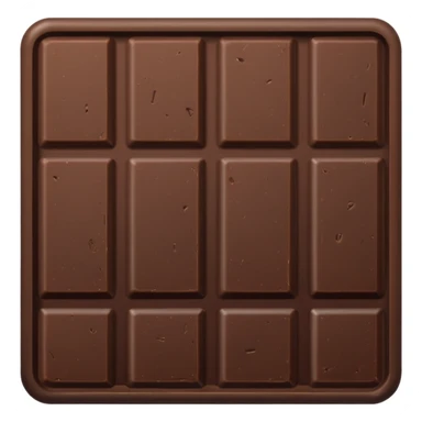 chocolate bar sticker