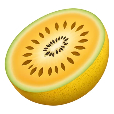 yellow melon sticker