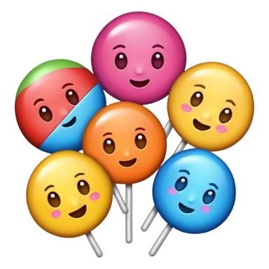 sweet candy sigle sticker