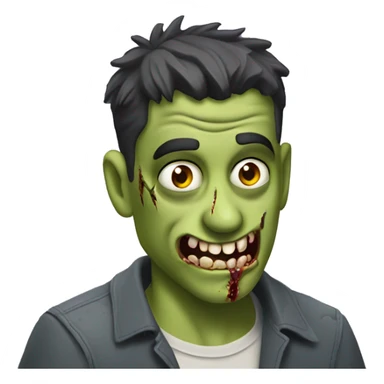 joey tribbiani zombie sticker