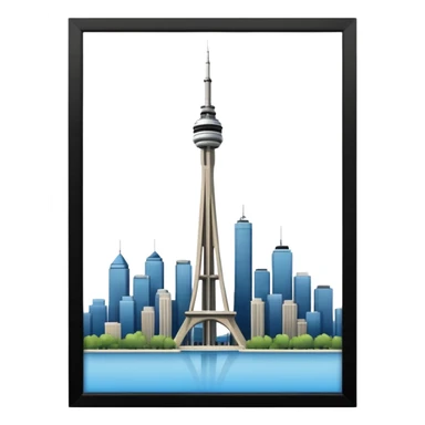 cn tower sticker