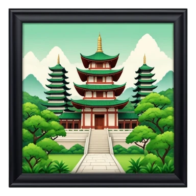 Hashtag - Asia inspired  sticker