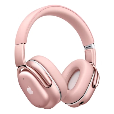 Airpods max light pink  sticker