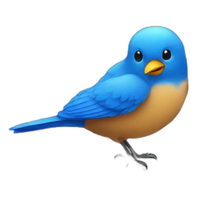blue-bird-on-keyboard sticker