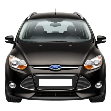 2014 black ford focus estate  sticker