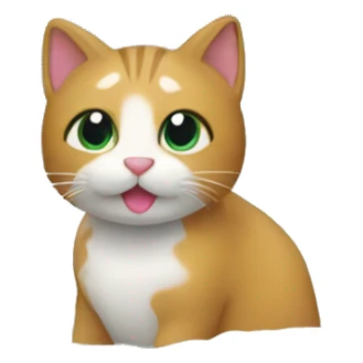 a cat in a snow globe  sticker