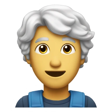 Main levée vers le ciel sticker