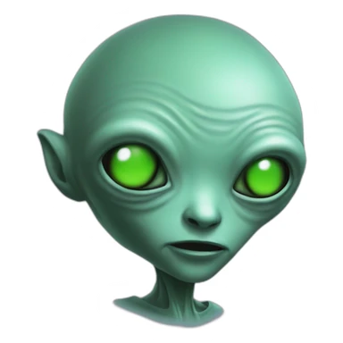 Alien du futur sticker