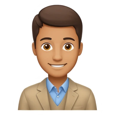 hazme un emoji que le este ayudando a una empresa a dejar de perder tiempo en tareas repetitivas y empezar a centrarse en lo que realmente importa: crecer. y que sea un hombre el emoji sticker