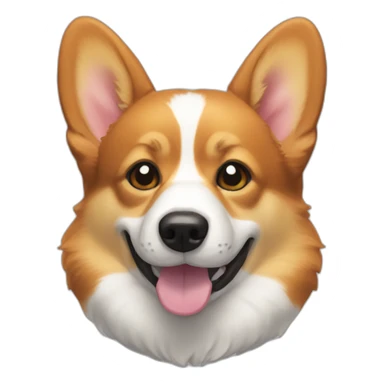 tri-color corgi sticker