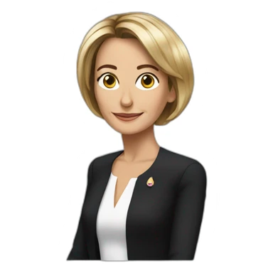 Emanuelle Macron sticker