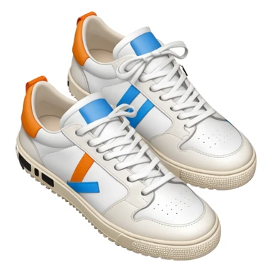 Sneakers (top view) – Off-White, the width and height of image must be equal in size sticker