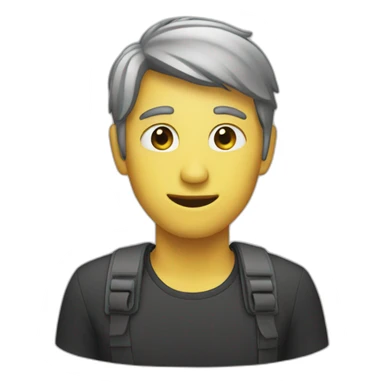 Invisible emoji sticker