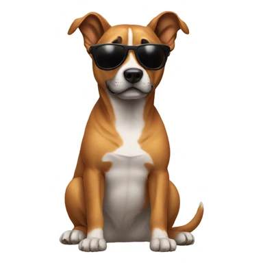Cool dog sticker