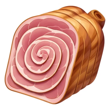 sliced ham sticker