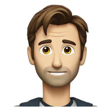 David Tennant sticker