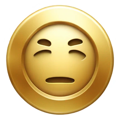 golden circular badge sticker