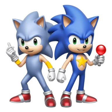 Sonic the hedgehog: Silver the hedgehog sticker