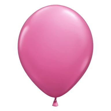 Pink balloon sticker