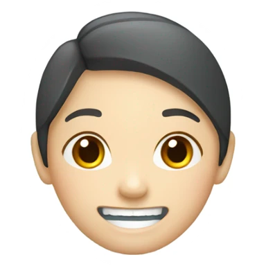 asian dental hygienist  sticker